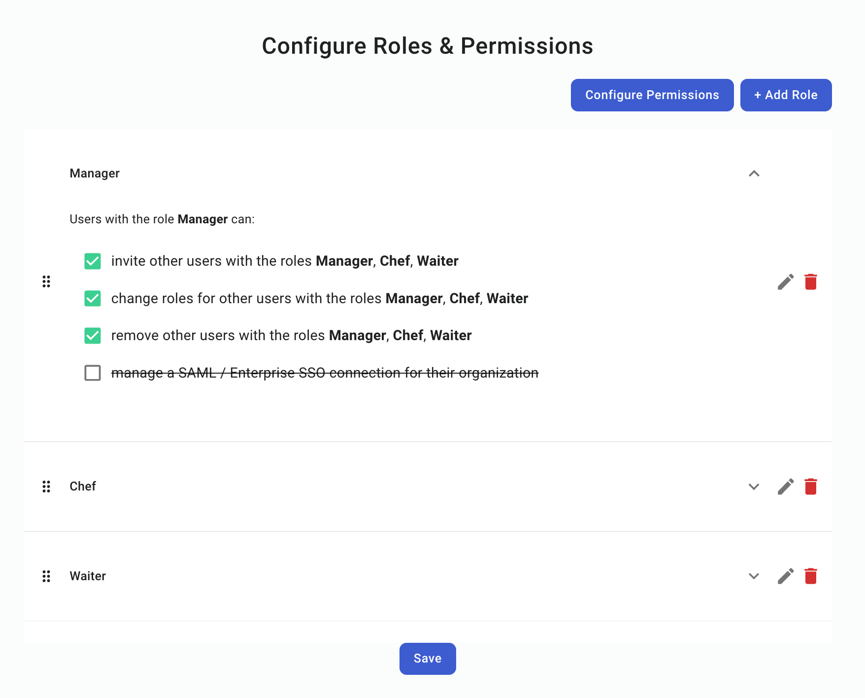 Image in article: Adding Customizable Roles and Permissions to PropelAuth