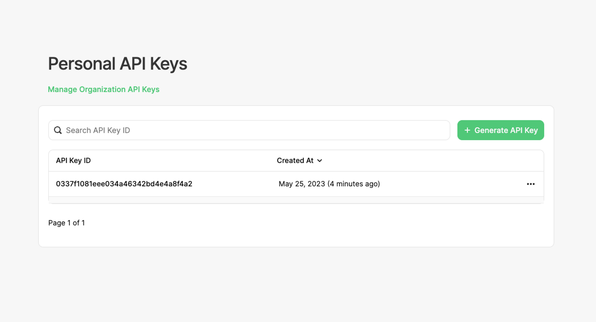 Image in article: API Key Authentication