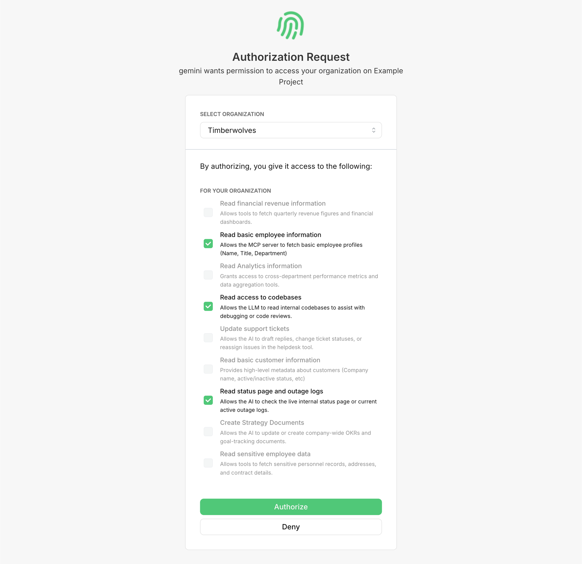 Image in article: Authentication and Authorization for Internal MCP Servers