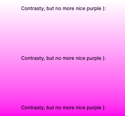 Image in article: Perfectly Contrasting Text on a Gradient Background