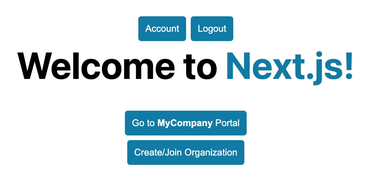 Image in article: Creating a B2B Next.js Application