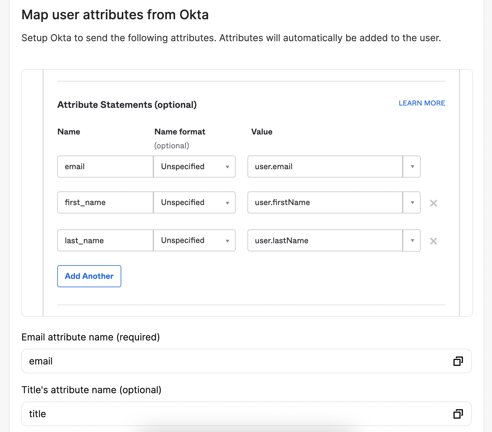 Image in article: Define Your Own User Schema