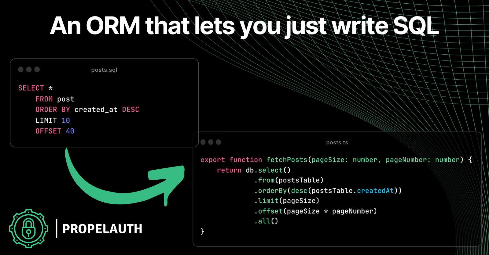 Drizzle - An ORM that lets you just write SQL