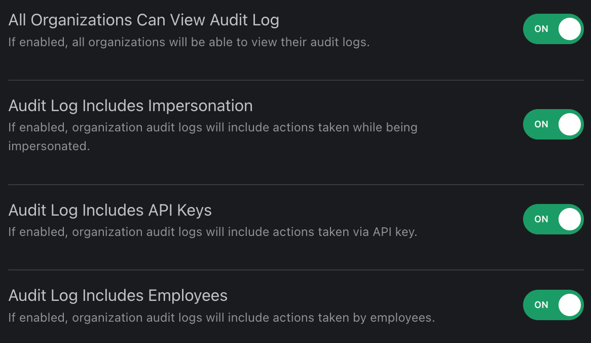Image in article: End-User Audit Logs