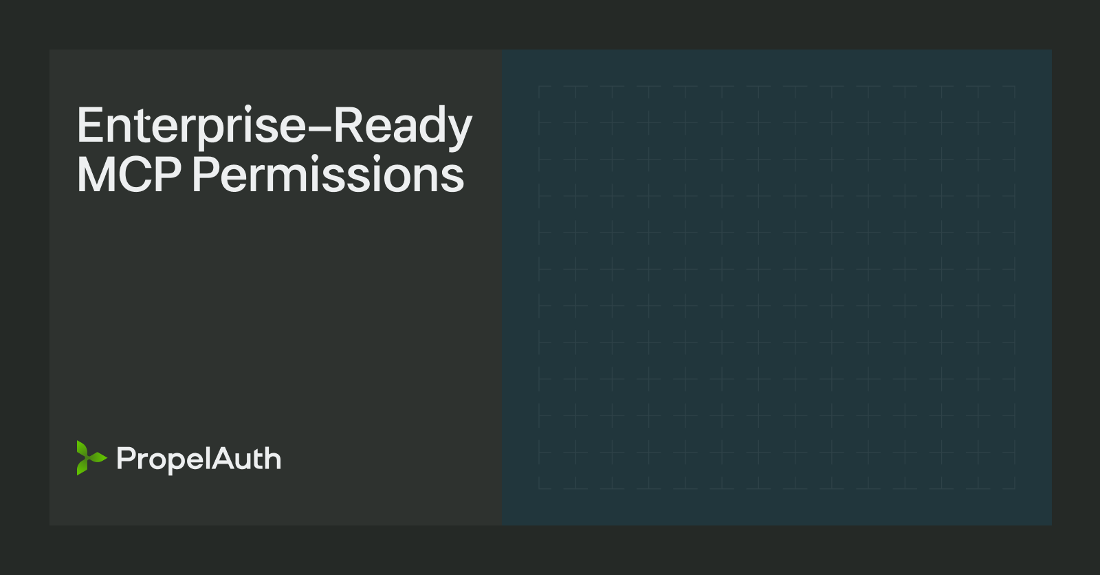 Enterprise-Ready MCP Permissions