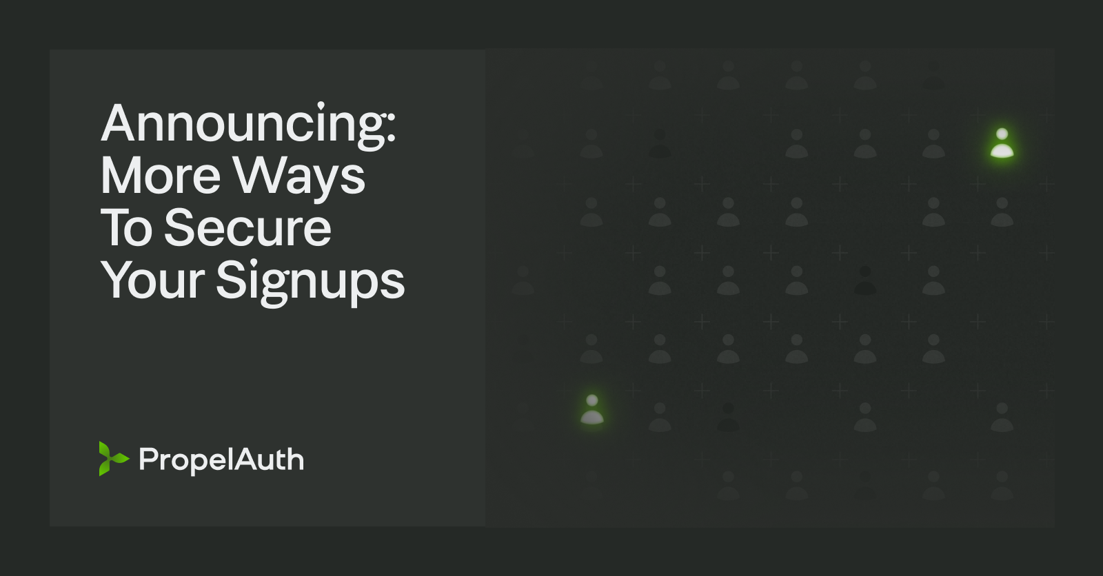 Announcing: More Ways to Secure Your Signups