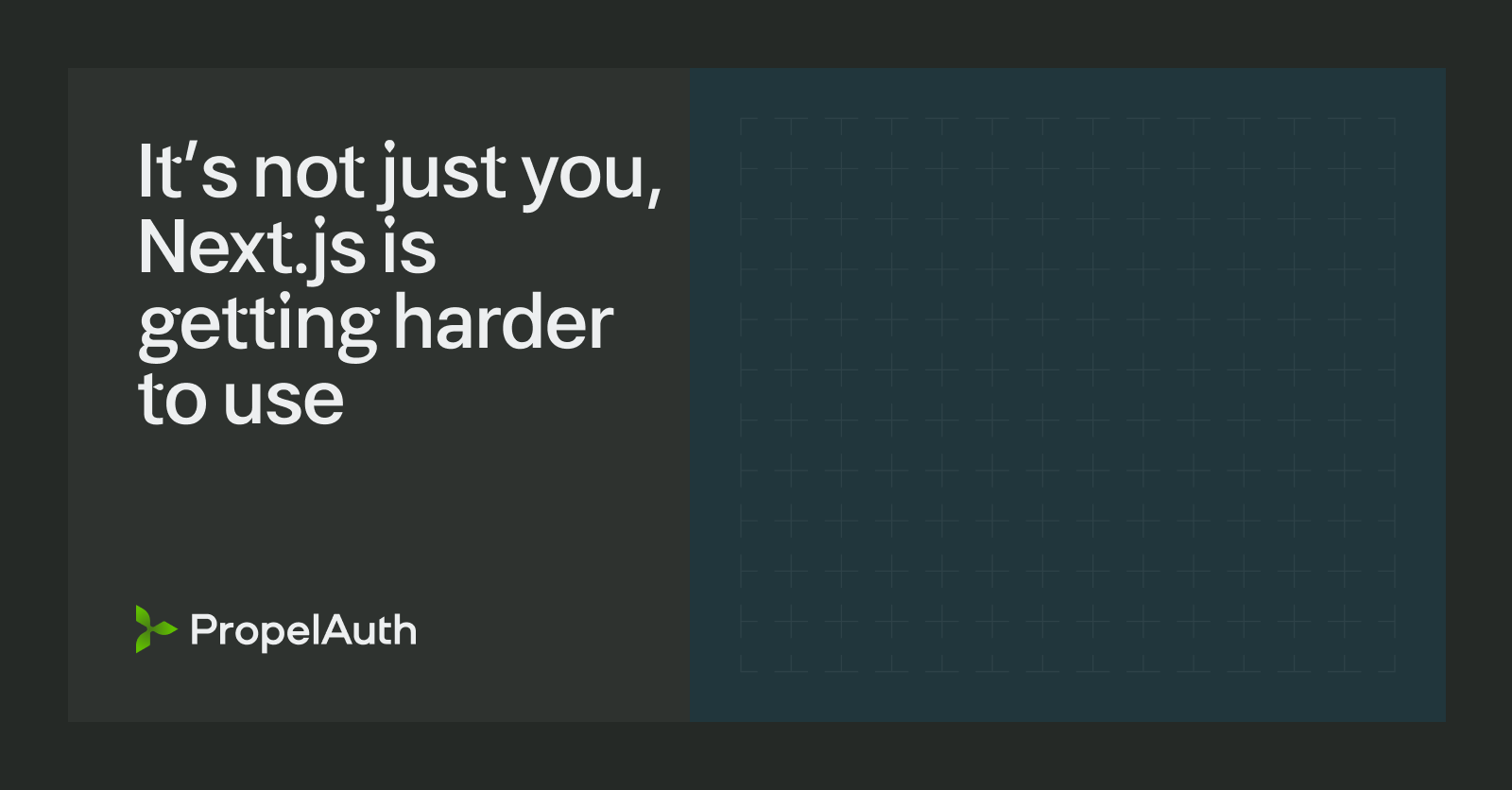 It’s not just you, Next.js is getting harder to use