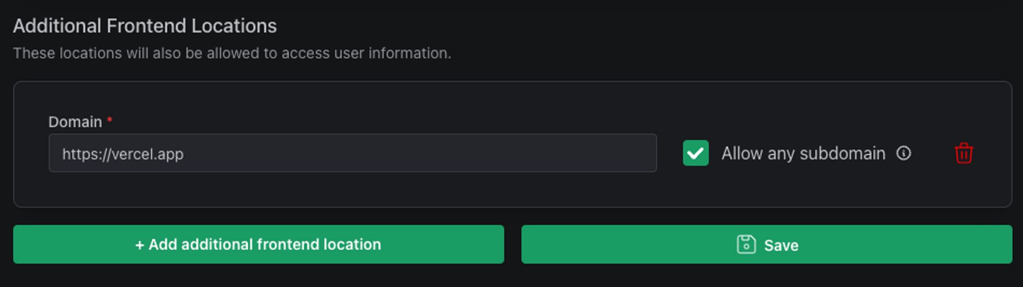 Image in article: Redirecting Users in PropelAuth