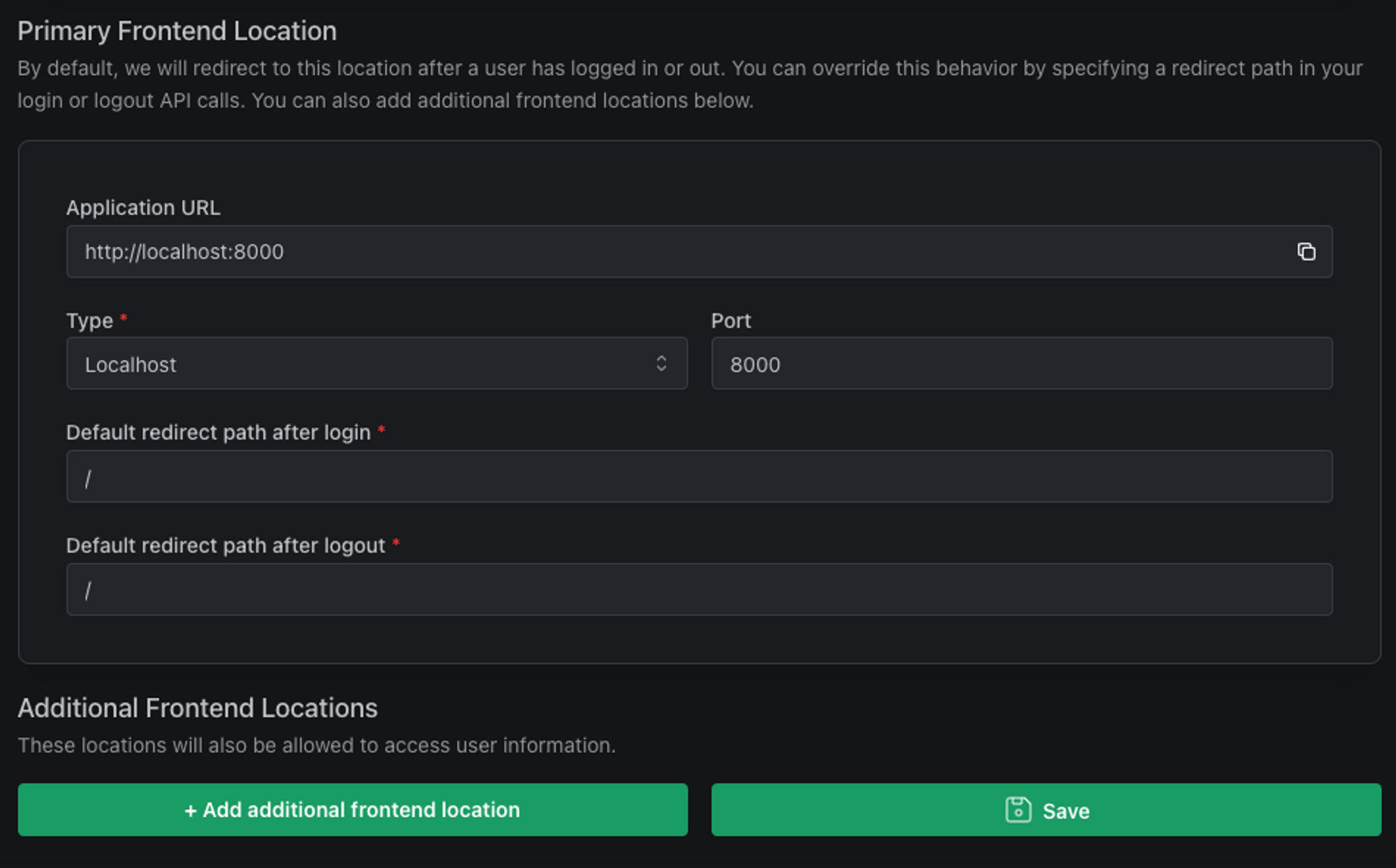 Image in article: Redirecting Users in PropelAuth