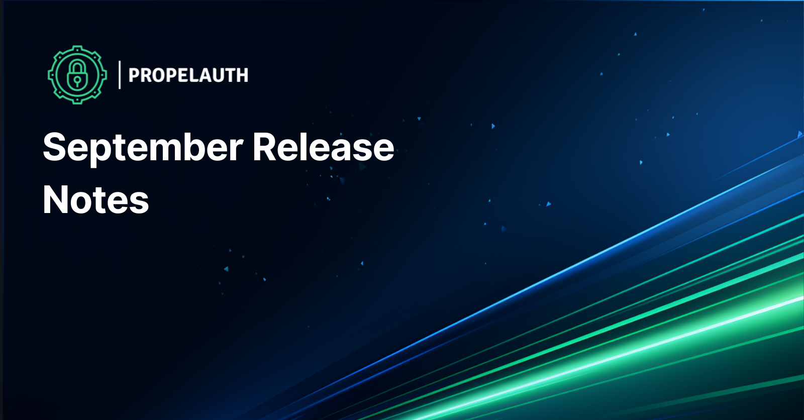 September Release Notes