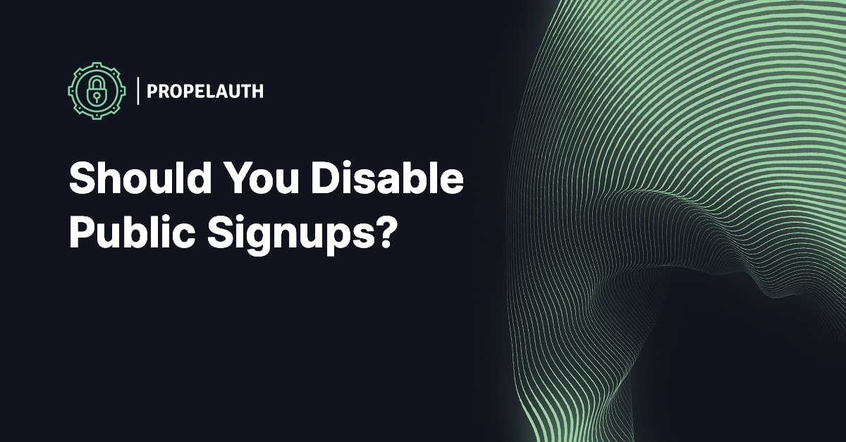 Should You Disable Public Signups?
