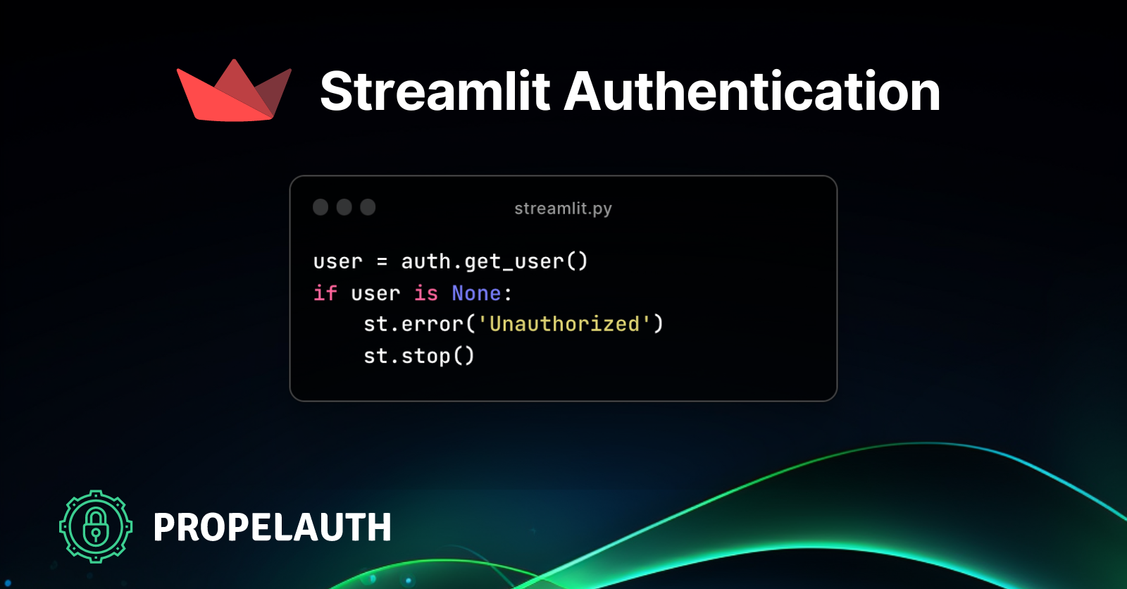 Streamlit Authentication