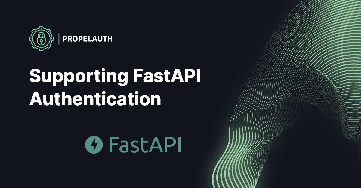 Supporting FastAPI Authentication