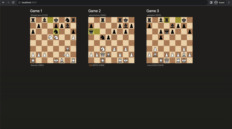 Image in article: Using Astro View Transitions for my Chess Library