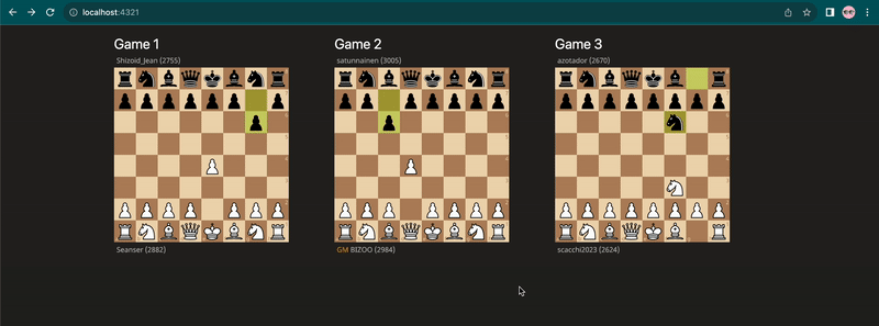 Image in article: Using Astro View Transitions for my Chess Library