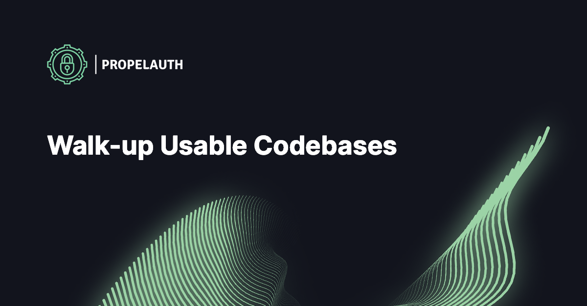 Walk-up Usable Codebases